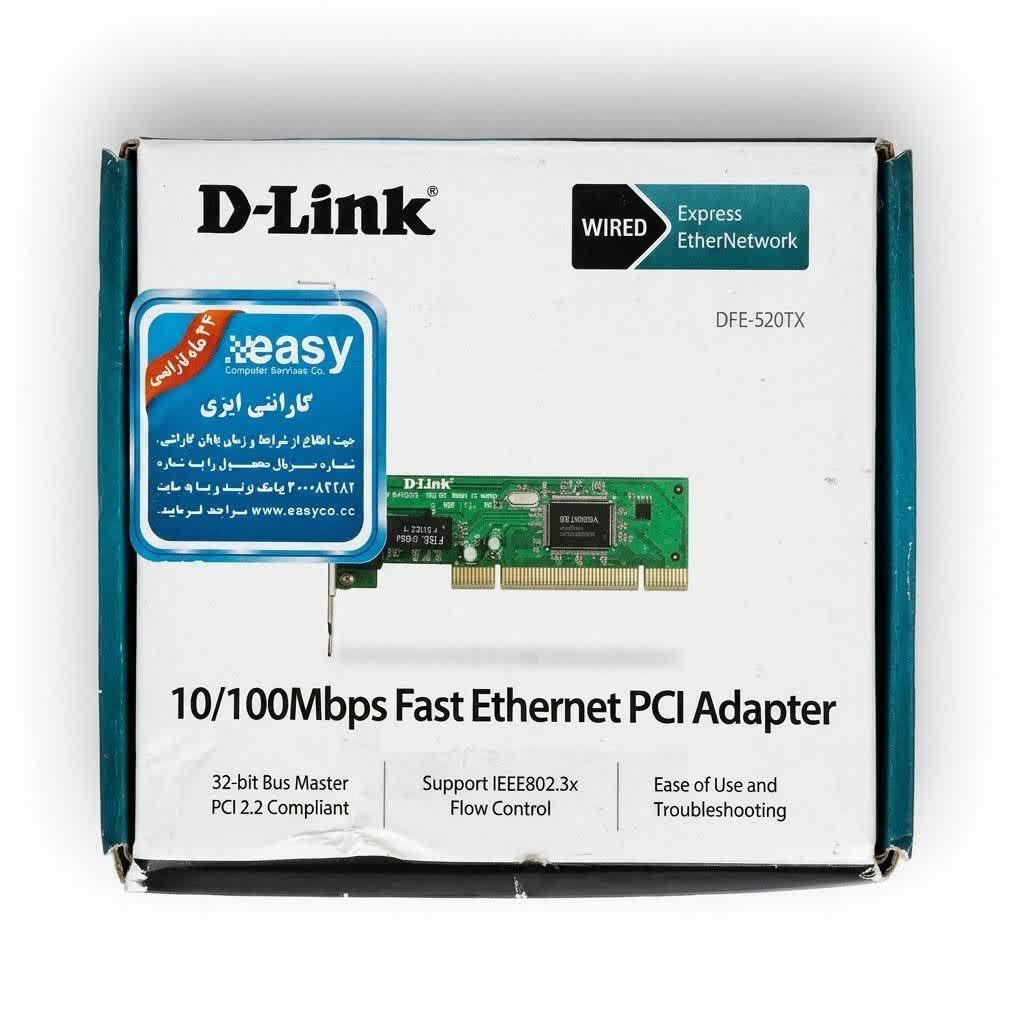 کارت شبکه PCI دی لینک مدل DFE-520TX 