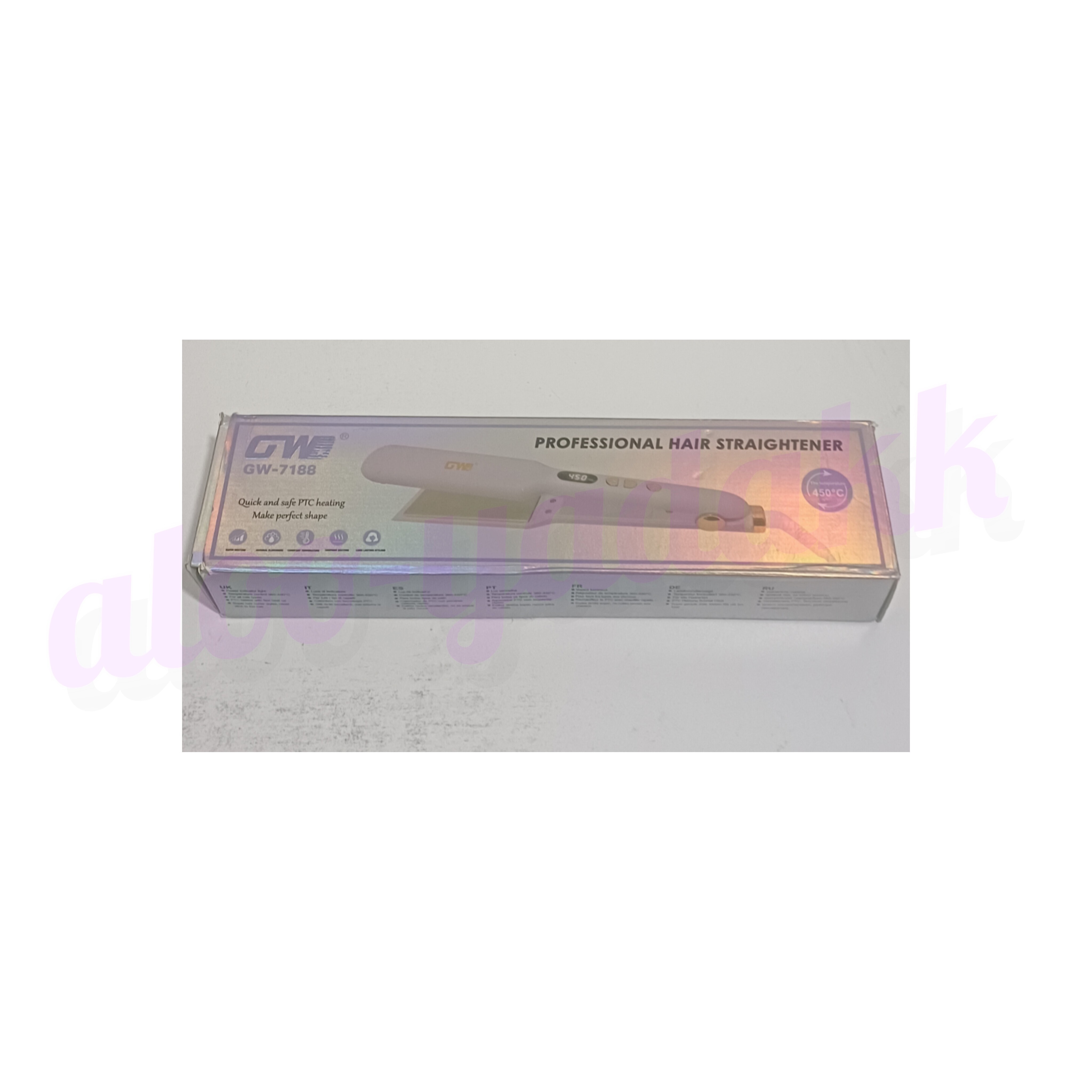 اتو مو GW مدل GW-7188 (450 درجه سانتی گراد)