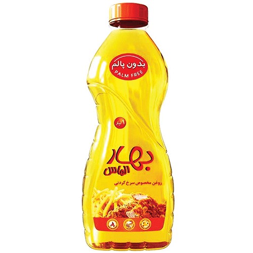 روغن مایع سرخ کردنی بدون پالم بهار الماس