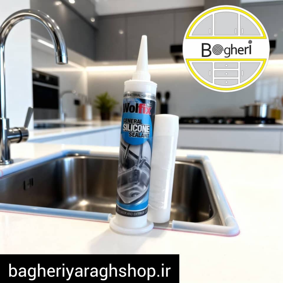 چسب آکواریوم سرنگی 100 گرمی ولفیکس