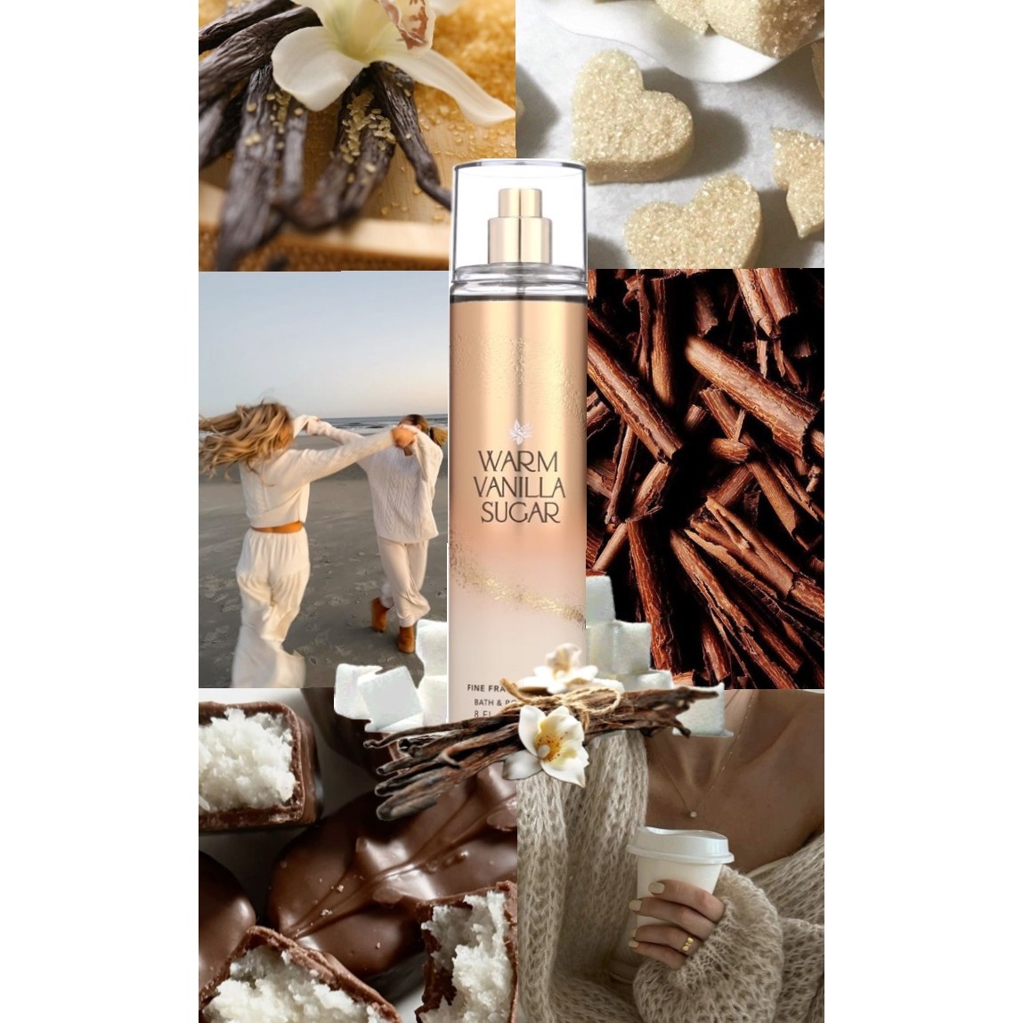 بادی اسپلش اصلBath & Body Works مدل236ml Warm Vanilla Sugar (ارسال به ضمانت اصل بودن)