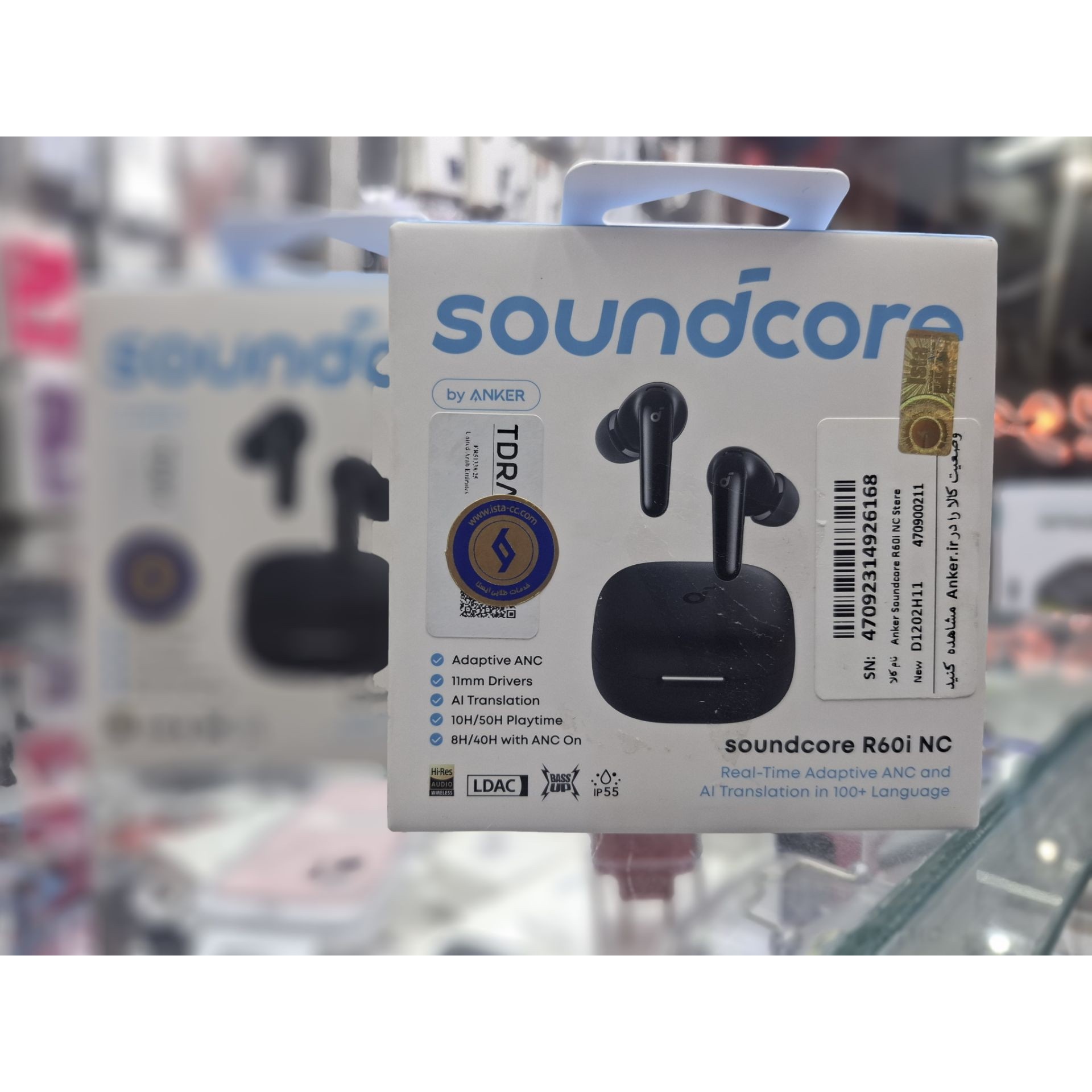 هندزفری بلوتوثی انکر مدل Soundcore R60i NC