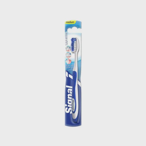 مسواک سیگنال مدل 1,2,3 Action SP با برس متوسط Signal Action SP 1 2 3 Toothbrush