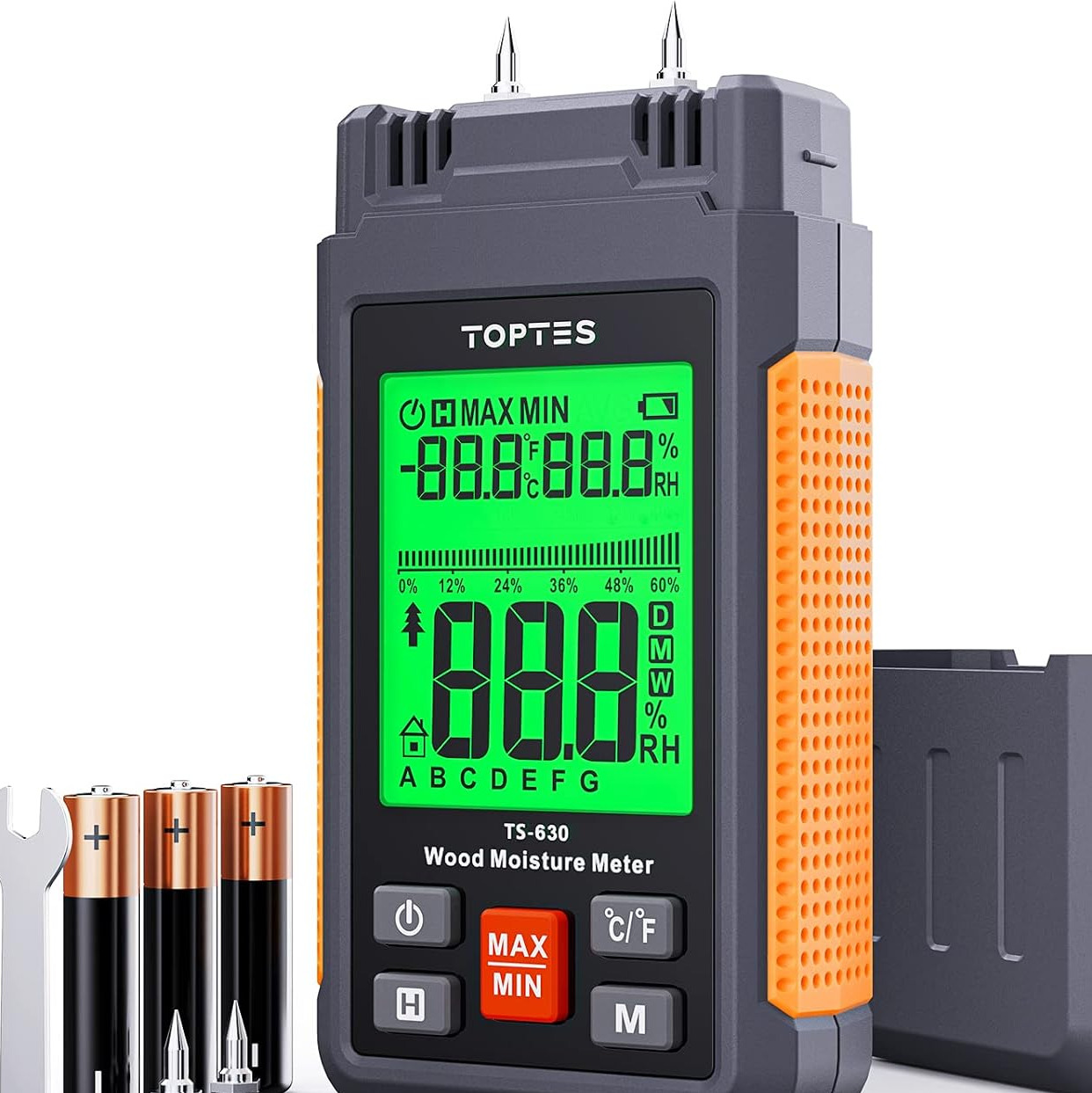 رطوبت سنج چوب TopTes دیجیتال TS-630