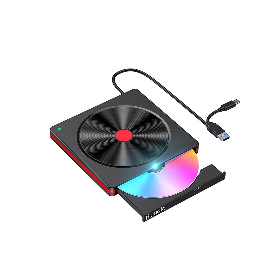 درایو اکسترنال CD/DVD برند Aumdie مدل BT681
