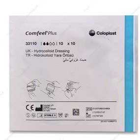چسب کامفیل مربعی کلوپلاست 10*10 کد 33110