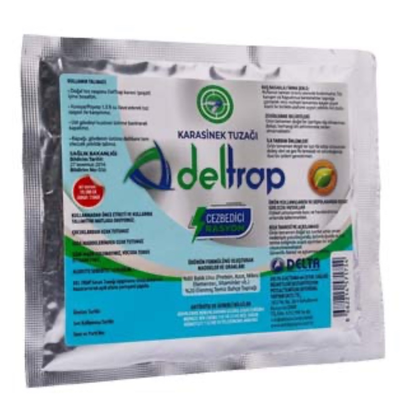 پودر جاذب مگس راسیون دلتراپ (مخصوص تله سطلی)