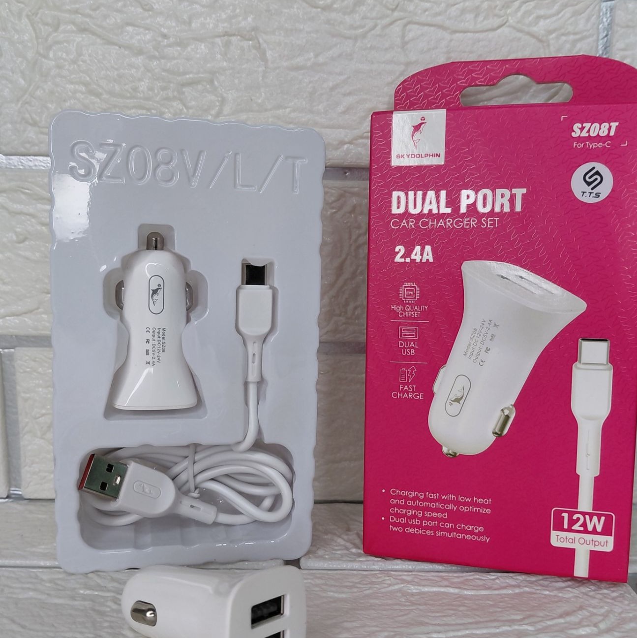 شارژر فندکی SK YDOLPHIN SZ08T 