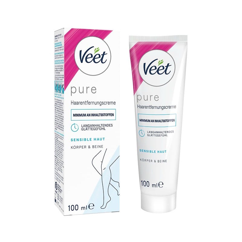 کرم موبر مناسب پوست حساس ویت veet حجم 100 میل