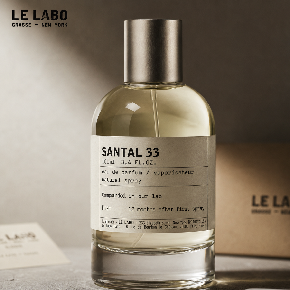 عطر سانتال33 اسانس لوزی(ارسال رایگان و فوری)
