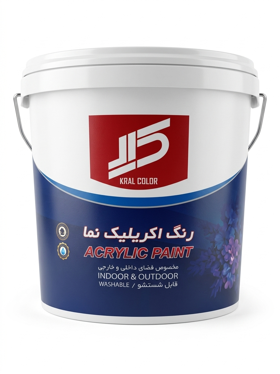 رنگ نما نانو سیلیکونی کرال 25 کیلویی