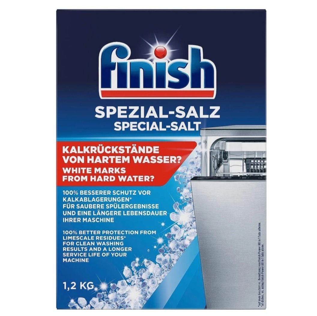 نمک ماشین ظرفشویی فینیش اصل ترکیه حجم 1.5 کیلویی