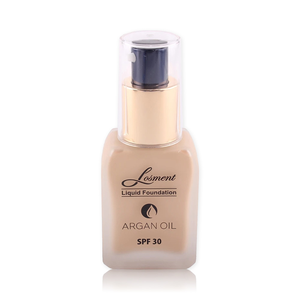 کرم پودر لوسمنت با روغن آرگان و آلوئه ورا SPF30 – Losment Foundation Argan Oil Aloe Vera SPF30