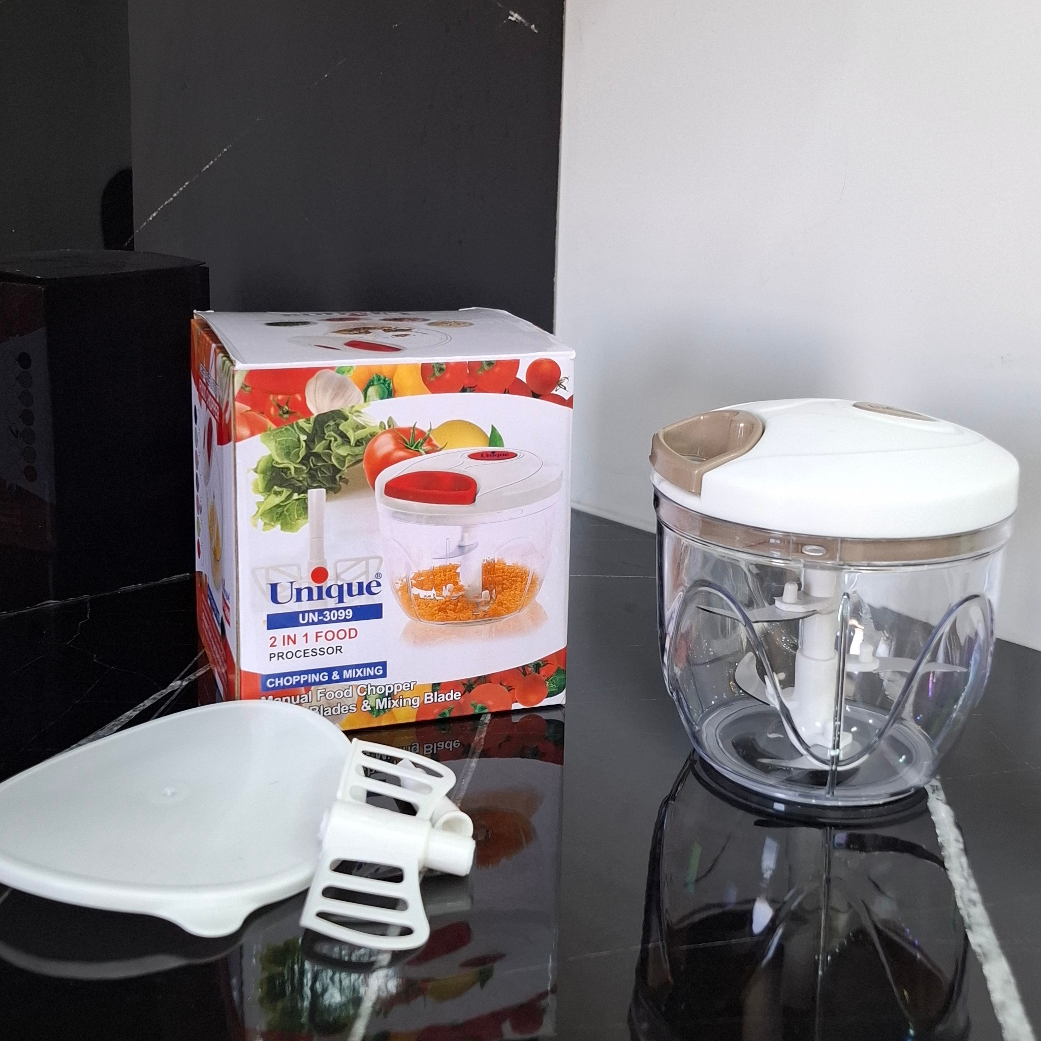 خردکن و غذا ساز دستی هندلی برند یونیک 