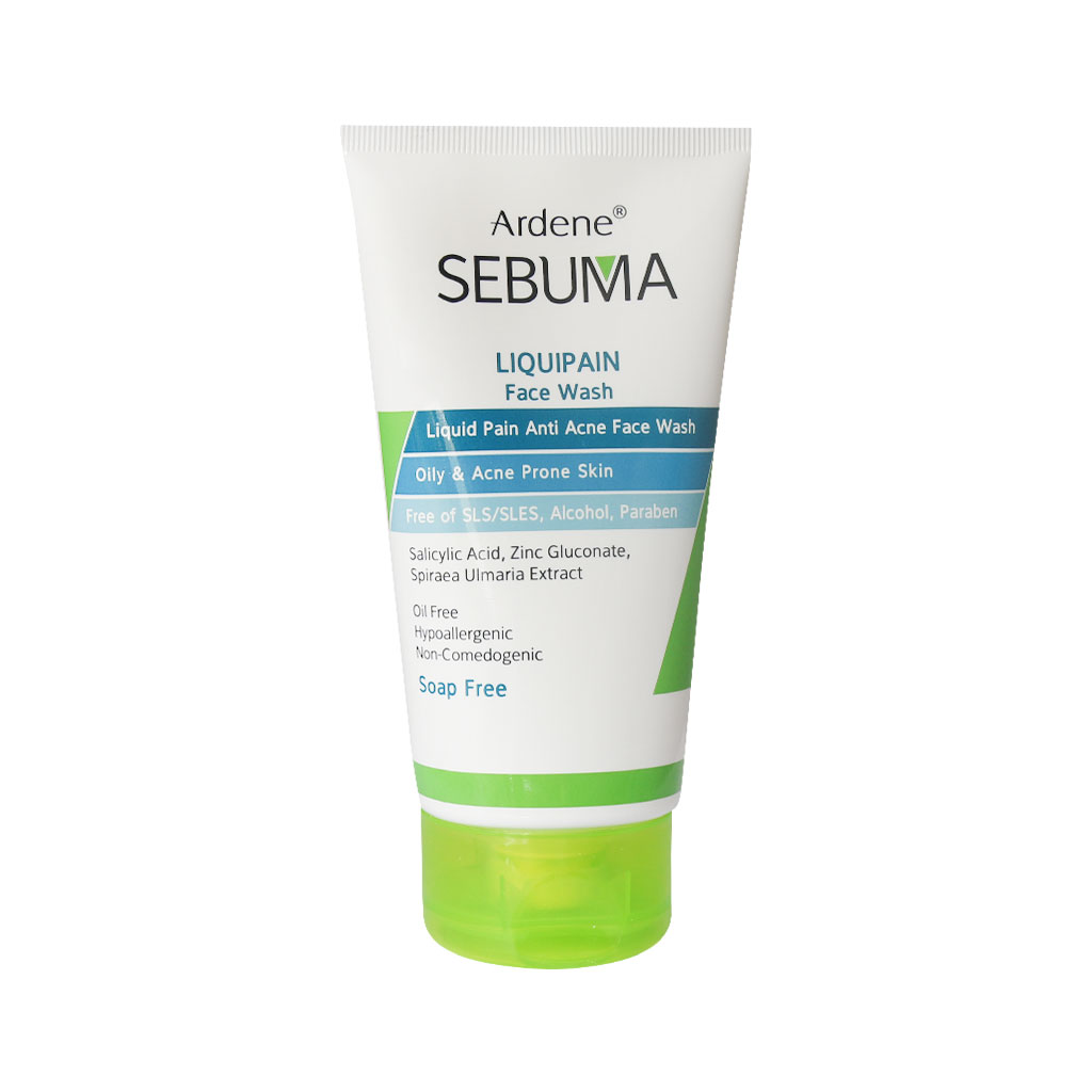 مایع شوینده غیرصابونی صورت سبوما آردن مناسب پوست چرب 150 گرم