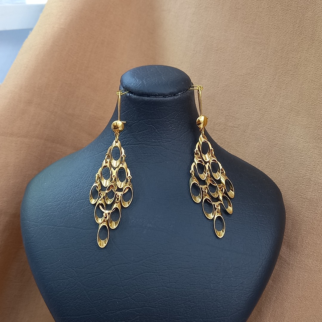 گوشواره برنجی پرکار خاص