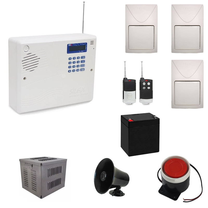 سیستم امنیتی دزدگیر سایلکس مدل SG8 - 805S کد F3 مدل 1