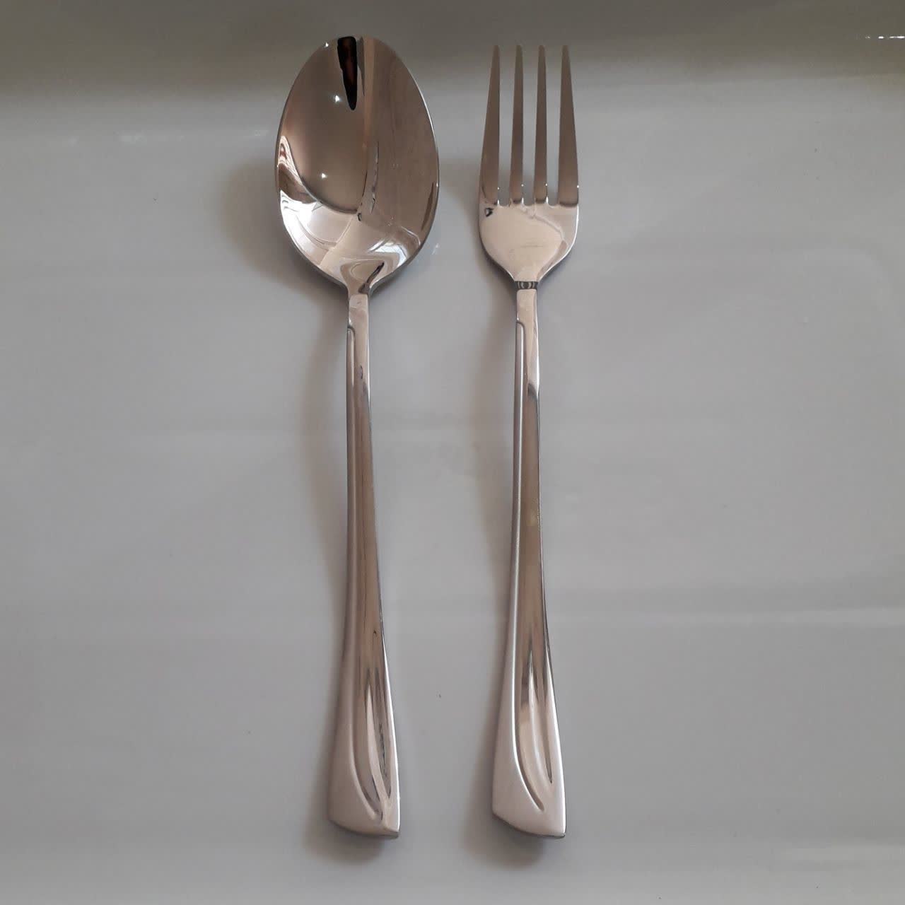 🍴قاشق چنگال 12 پارچه یونیک اصل 🍴شامل 6عدد قاشق 6عدد چنگال 😍کیفیت بسیار عاالی
