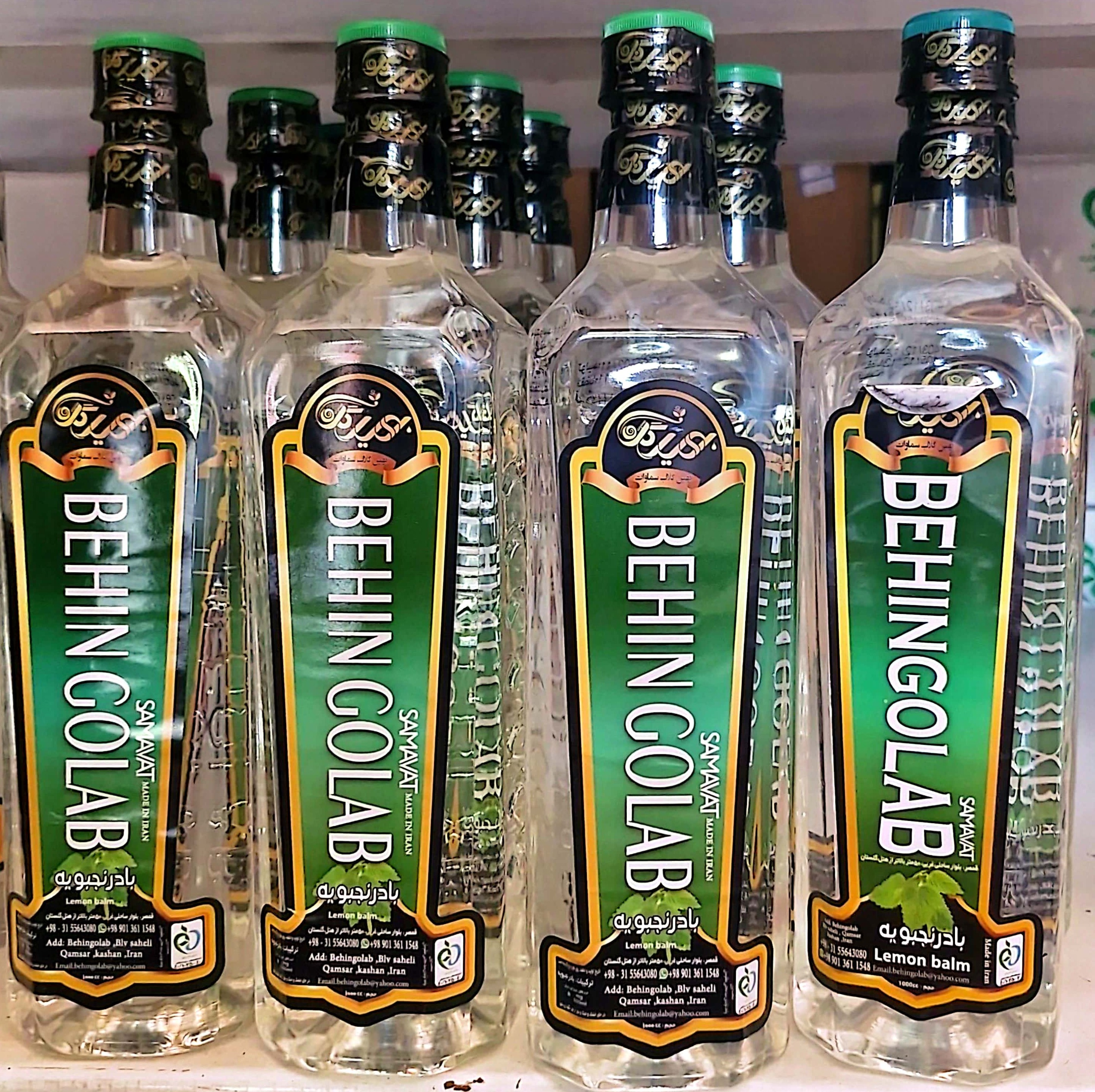 عرق بادرنجبویه درجه یک ارگانیک