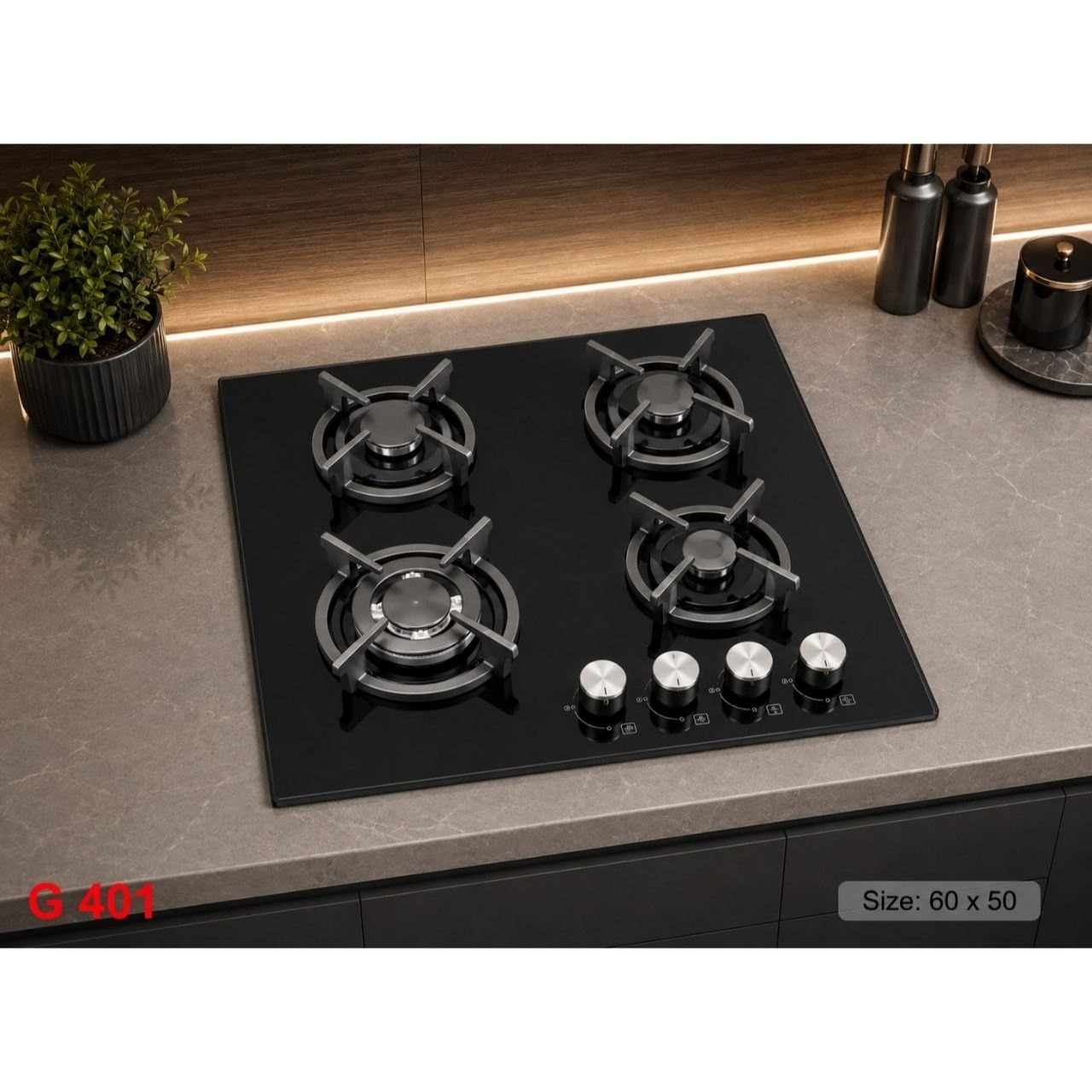 گاز رو میزی باکیفیت بارینو پلاس کد G 401