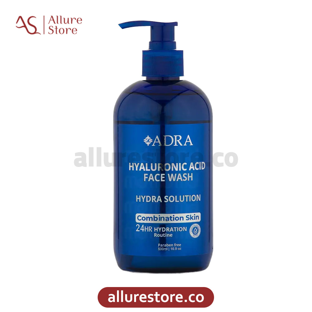 ژل شستشوی صورت حاوی هیالورونیک اسید آدرا 500ml