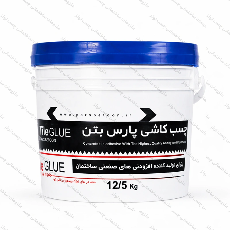 چسب کاشی خمیری 12.5 کیلو پارس بتن کد CH095