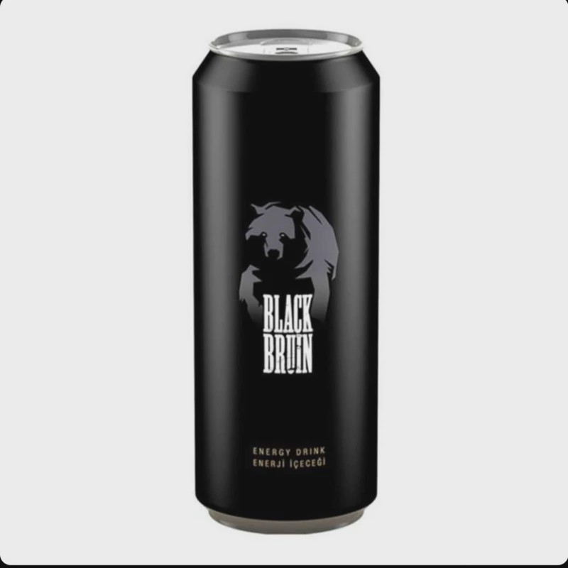 نوشیدنی انرژی زا بلک برن اصلی 500 میلی لیتر پک 24 عددی Black bruin
