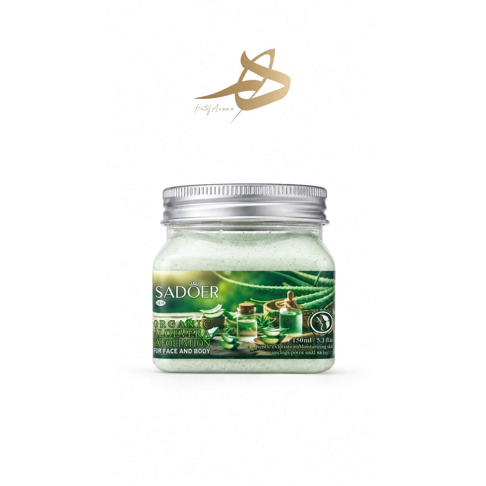 اسکراب چای سبز سادور 350 گرم