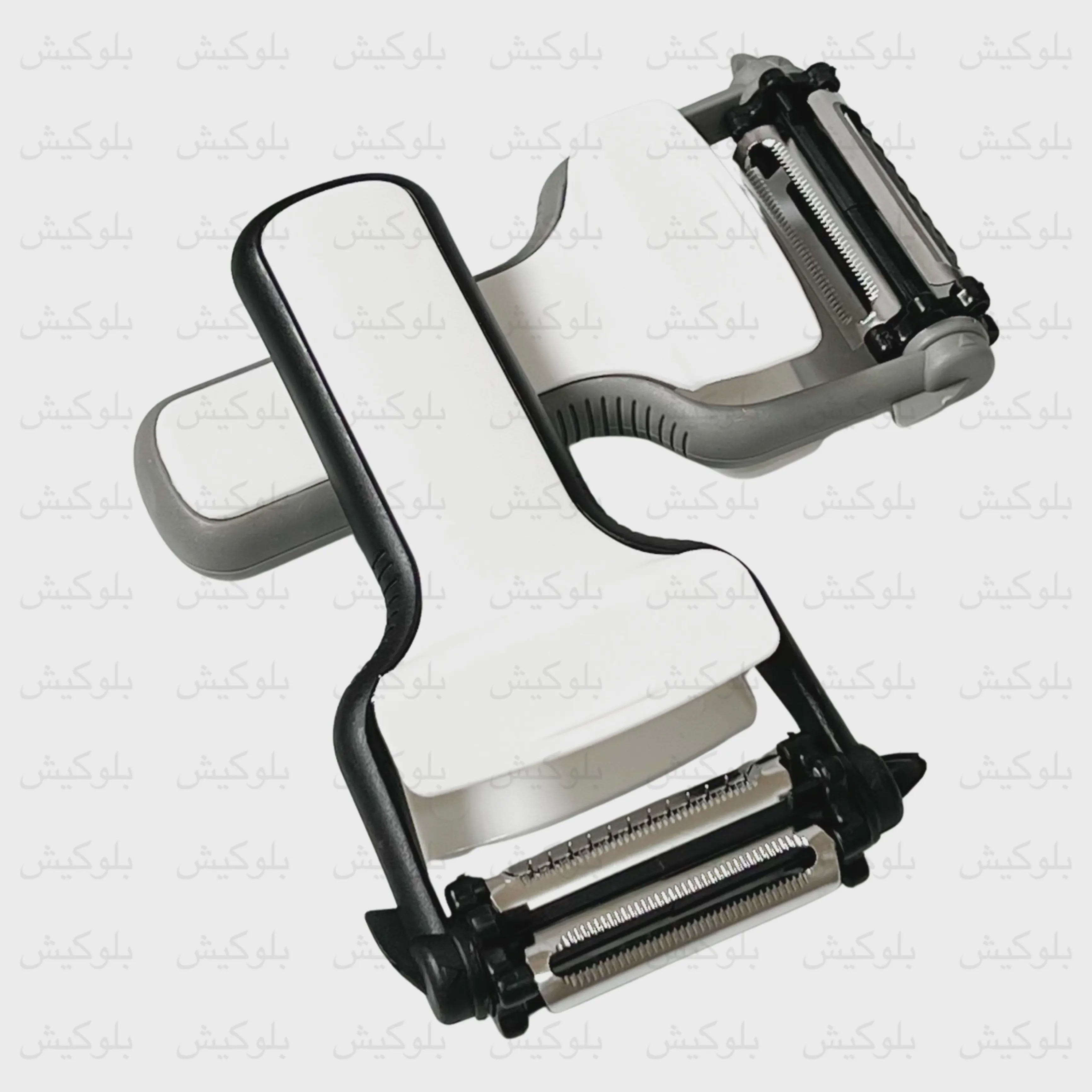پوست گیر و رشته کن 3 کاره چرخشی Roto Peeler تیغه استیل