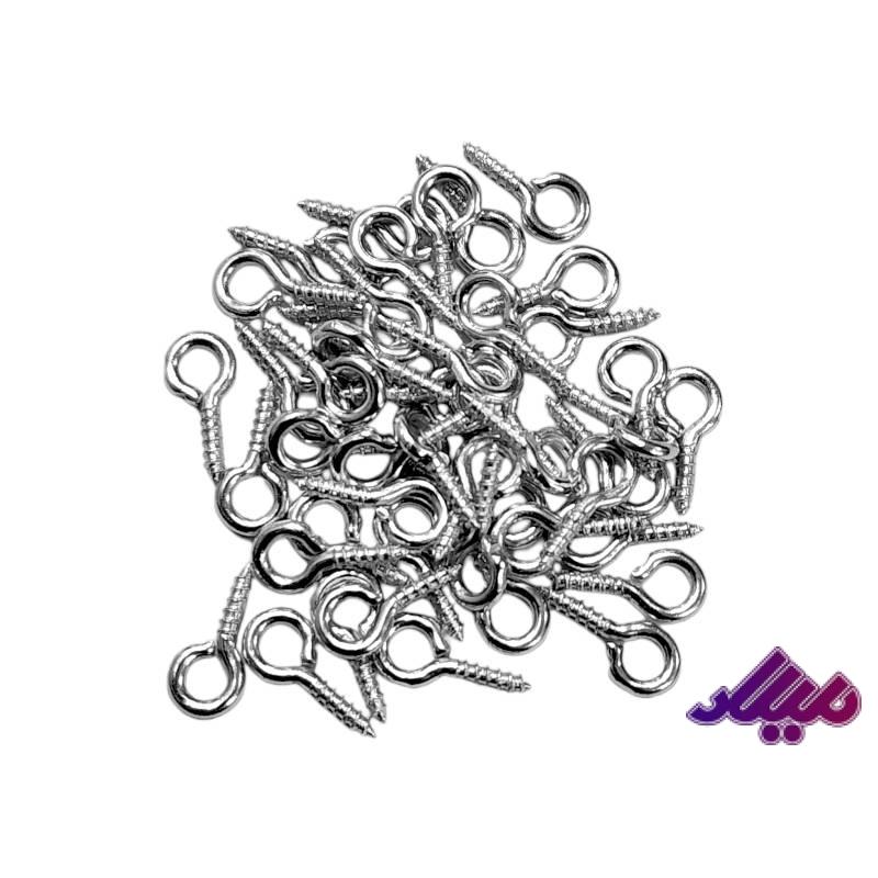 پیچ اتصال درشت نقره ای