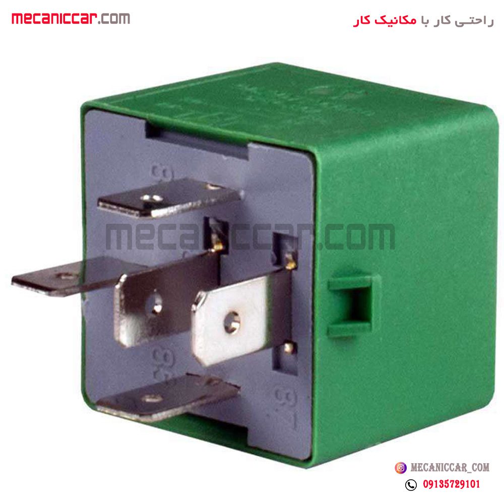 رله فن (سبز) پژو 206