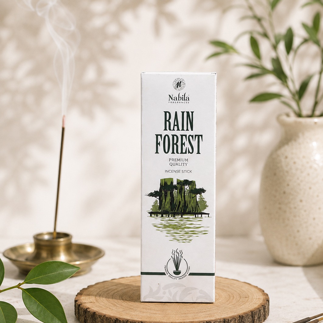 عود دست ساز باران جنگل عود جنگل باران رین فورست Rain Forest برند نابیلا