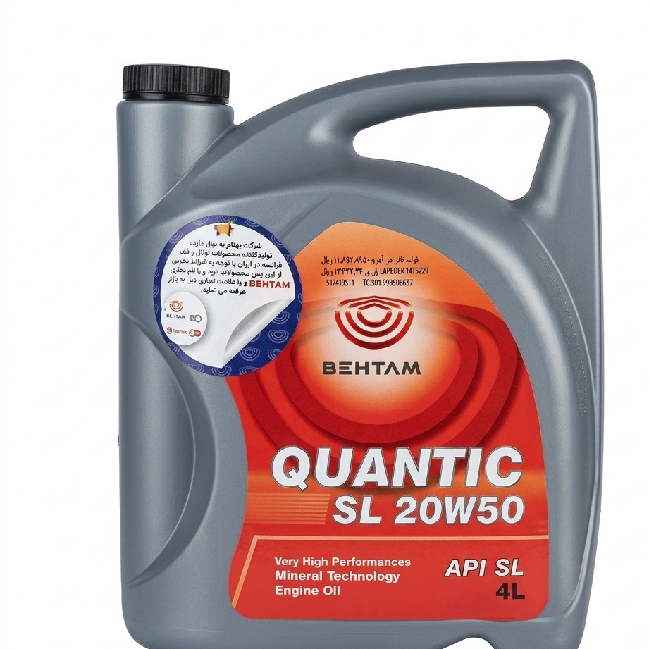 روغن موتور بهتام 20W-50 QUANTIC SL