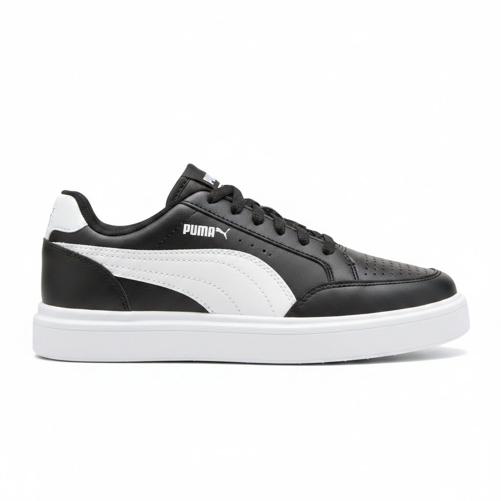 کتونی مردانه اسپرت پوما مدل Puma Rebound Lay-Up | مشکی سفید | 41-44