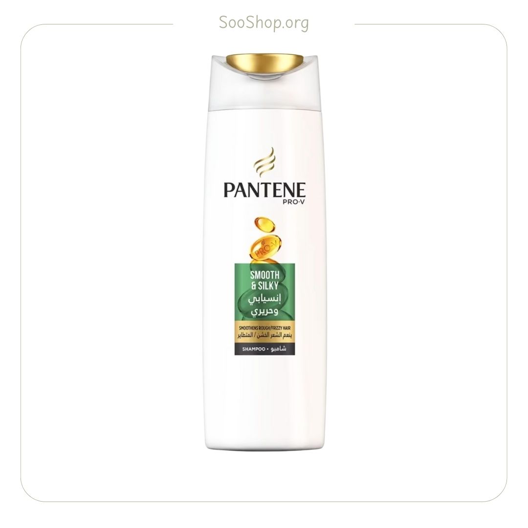 شامپو پنتن Pantene نرمکننده اسموت اند سیلکی مدل Smooth & Silky (اصل)