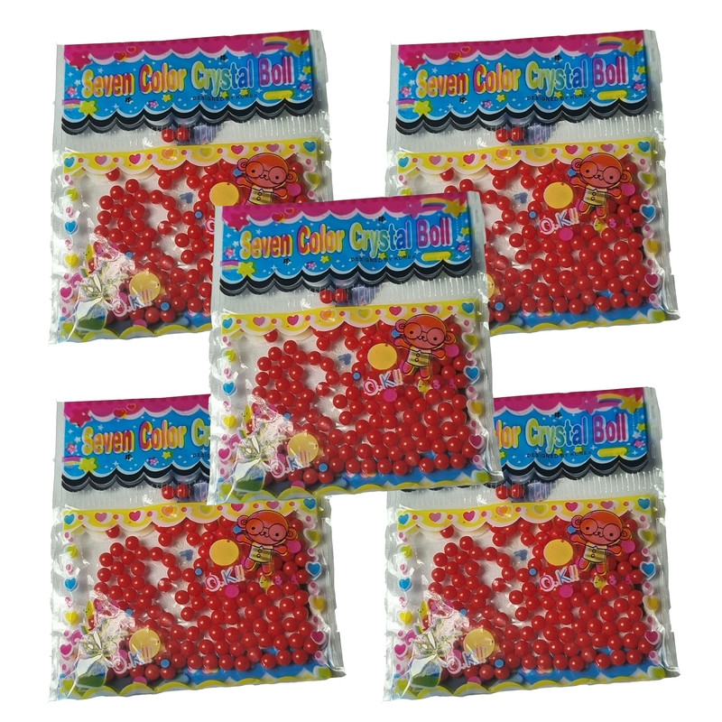 خاک ژله ای مدل سون کالر وزن 3 گرم بسته 5 عددی