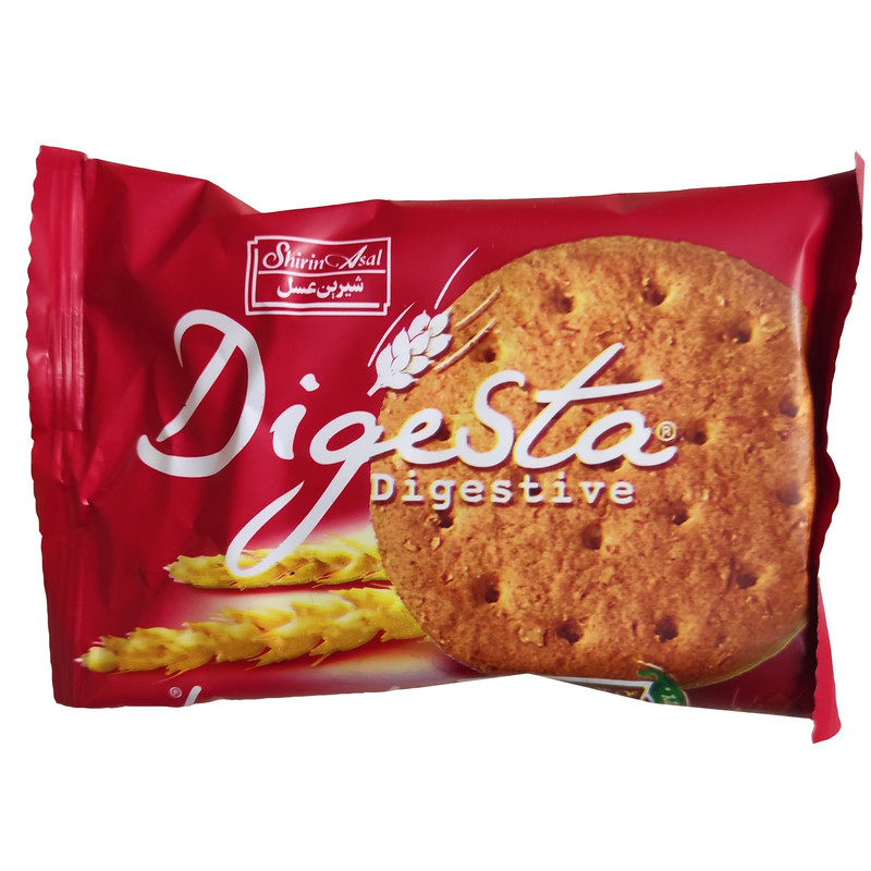بیسکویت گندمی دایجستا شیرین عسل - 32 گرم بسته 90 عددی