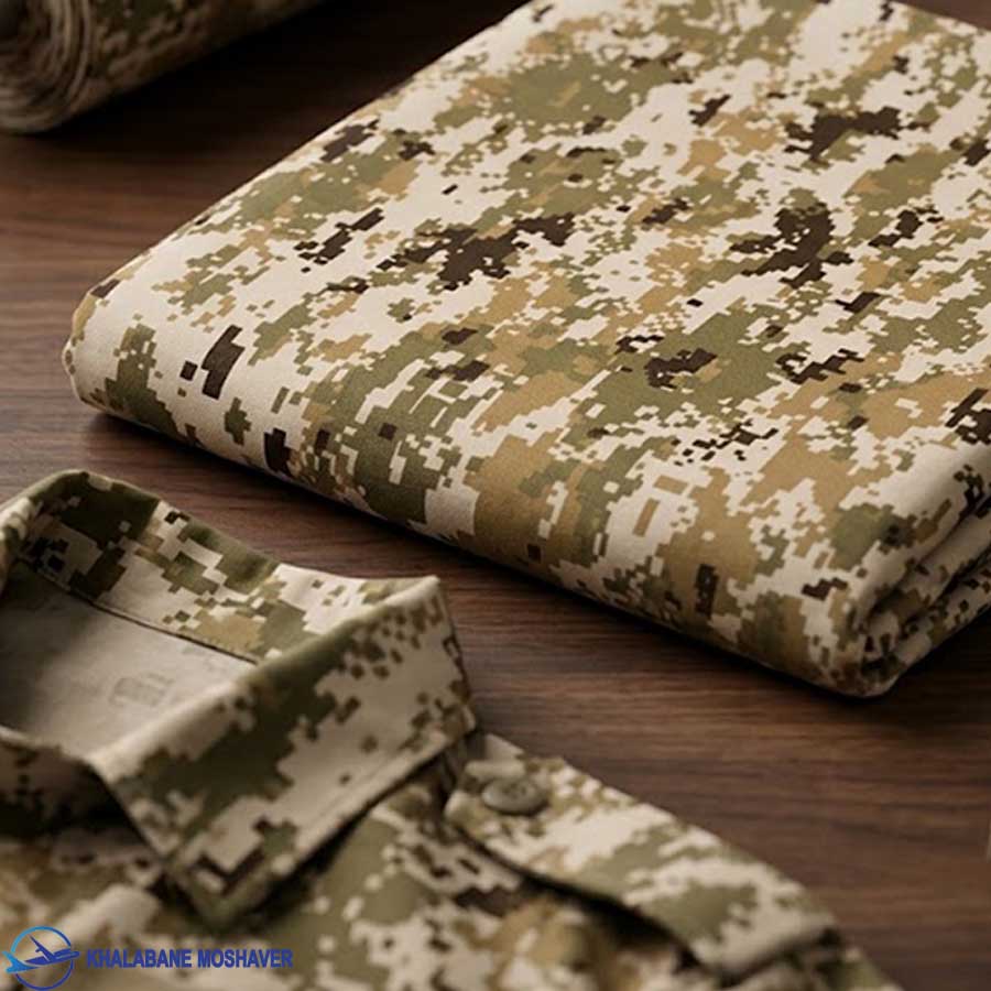 پارچه بسیجی دیجیتال خاکی باسلام