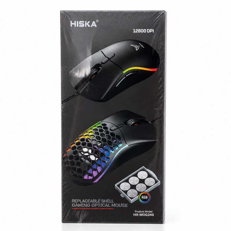 ماوس گیمینگ هیسکا مدل HX-MOG340 کد 140551