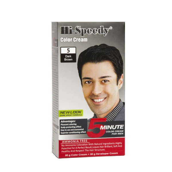 کیت رنگ مو آقایان های اسپیدی 05 DARK BROWN