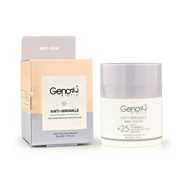 کرم ضد چروک روز ژنوبایوتیک مدل Anti Wrinkle Day Cream حجم 30 میل
