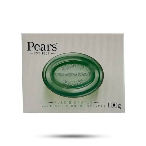 صابون شفاف پیرز Pears مدل Lemon Flower وزن 100 گرم