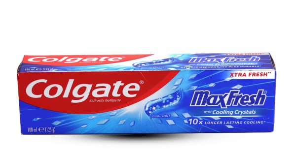 خمیر دندان colgate آبی با کریستال های خنک کننده 100 میلی لیتر