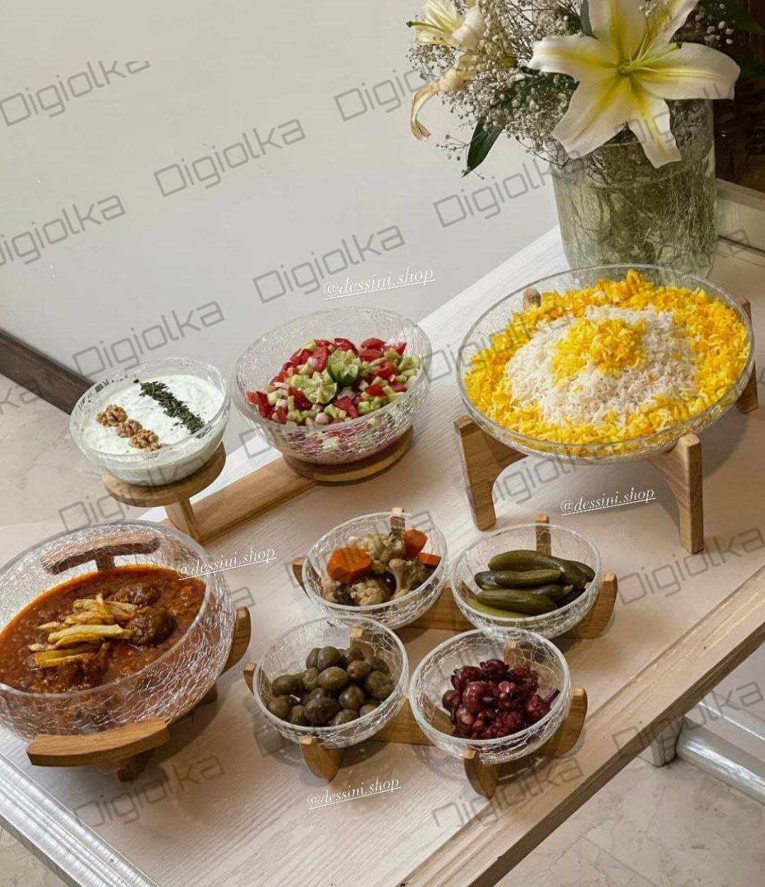سرویس پذیرایی و غذا خوری بتونی(betony)
