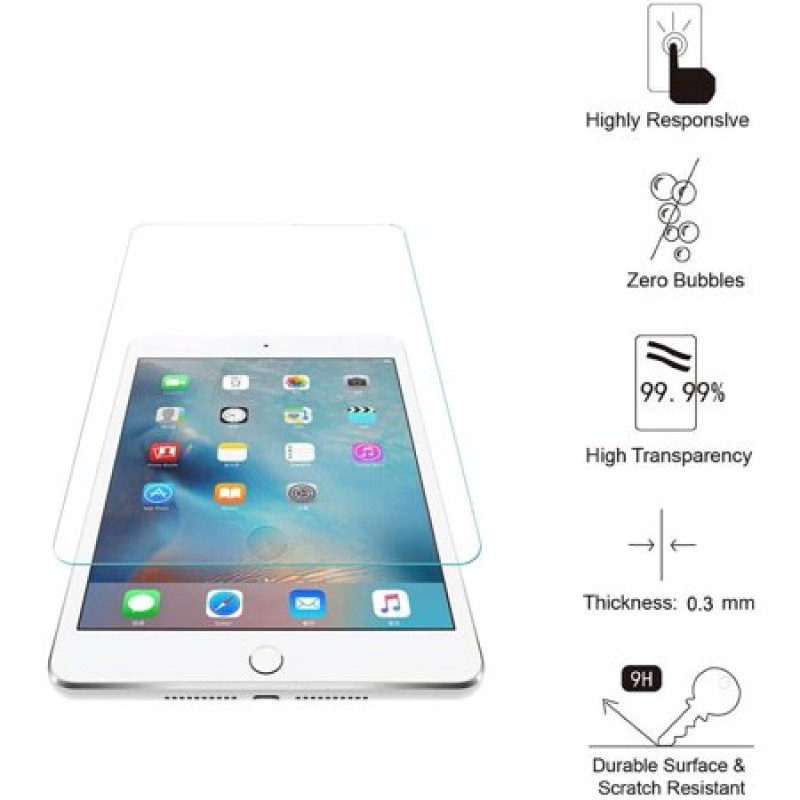 محافظ صفحه گلس اپل آیپد مینی 5 گلس Tempered Glass for iPad Mini 5 (7.9 Inches) 2019 5th ipad mini5