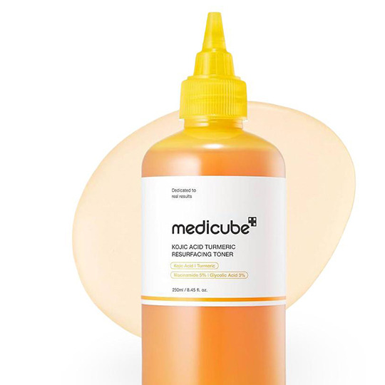 تونر روشنکننده و ضد لک مدیکیوب (Medicube) حاوی کوجیک اسید و زردچوبه حجم 250 میل