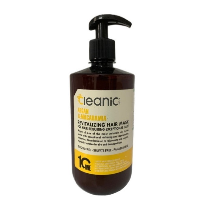 ماسک مو روغن آرگان و ماکادمیا داخل حمام کلینیک کیندی 550 میلی لیتر