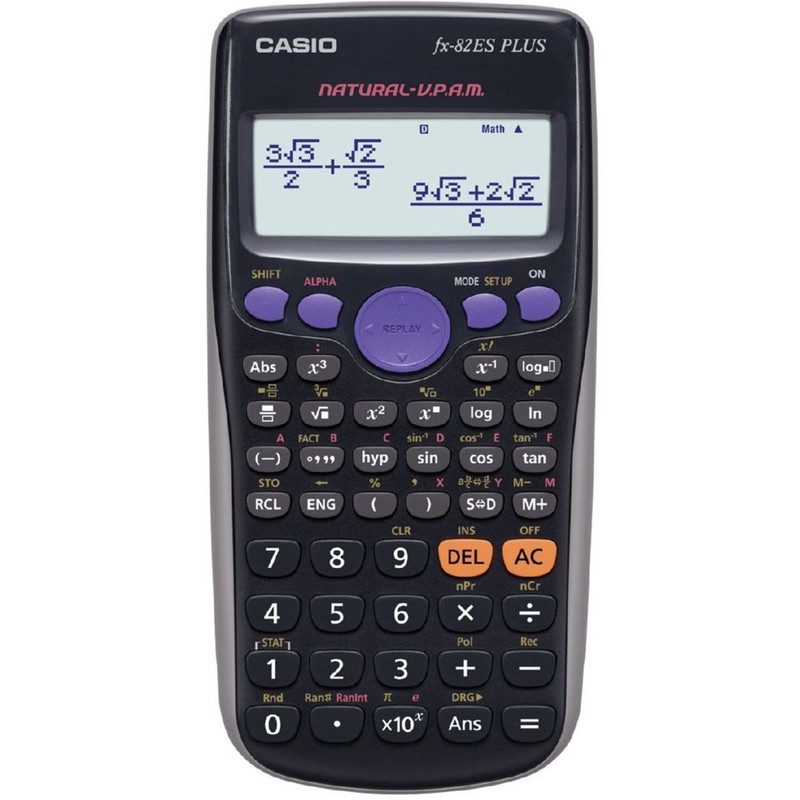ماشین حساب کاسیو مدل FX-82-ES PLUS
