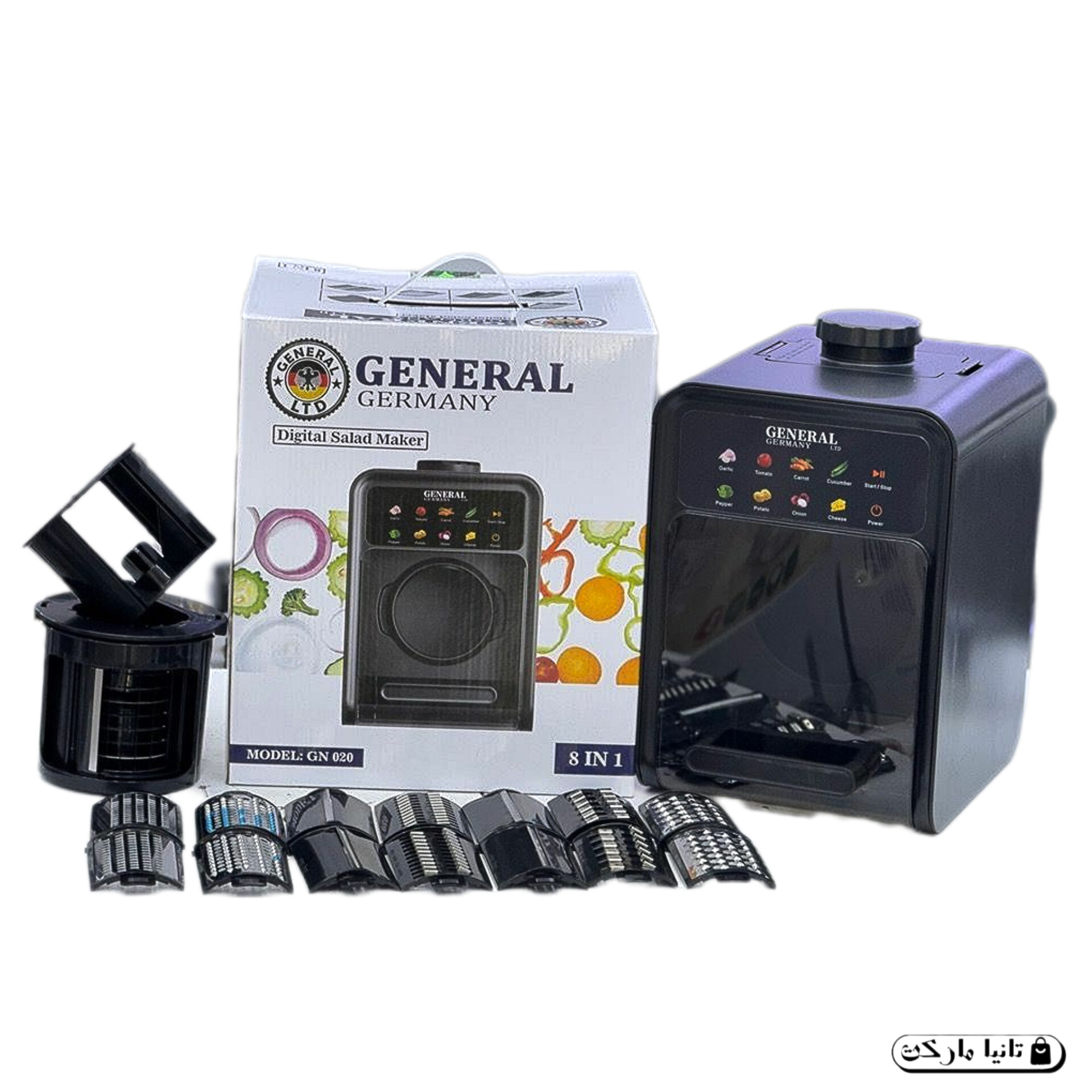 سالاد ساز دیجیتال 8 کاره جنرال آلمان مدل GN020