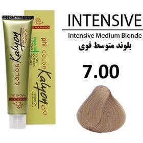 رنگ مو کد 7.00 رنگ بلوند متوسط قوی حجم 125 میل کالیون